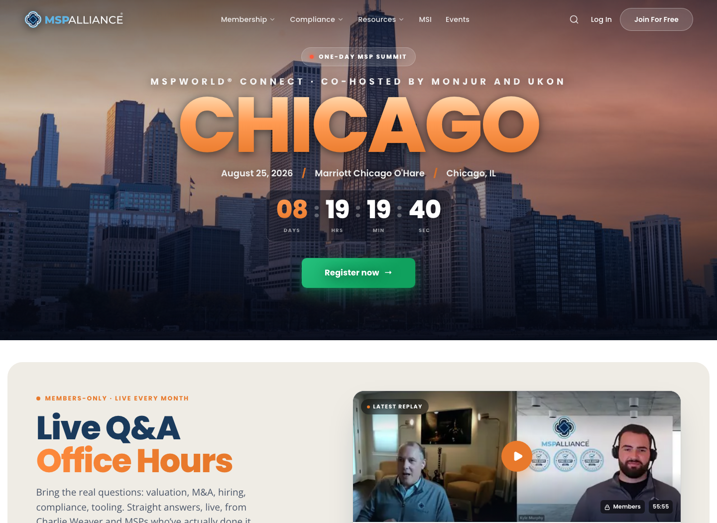 MSPAlliance homepage